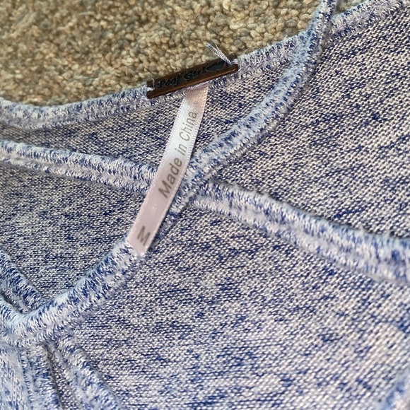 Poof Blue Long Sleeve Dress - Picture 4 of 6